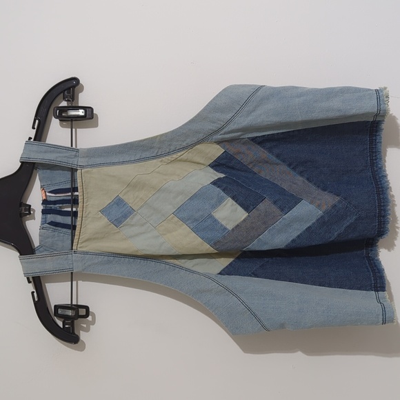 Free People Tops - Free People top size small denim in color